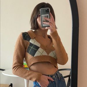 Urban Outfitters Crop Swester